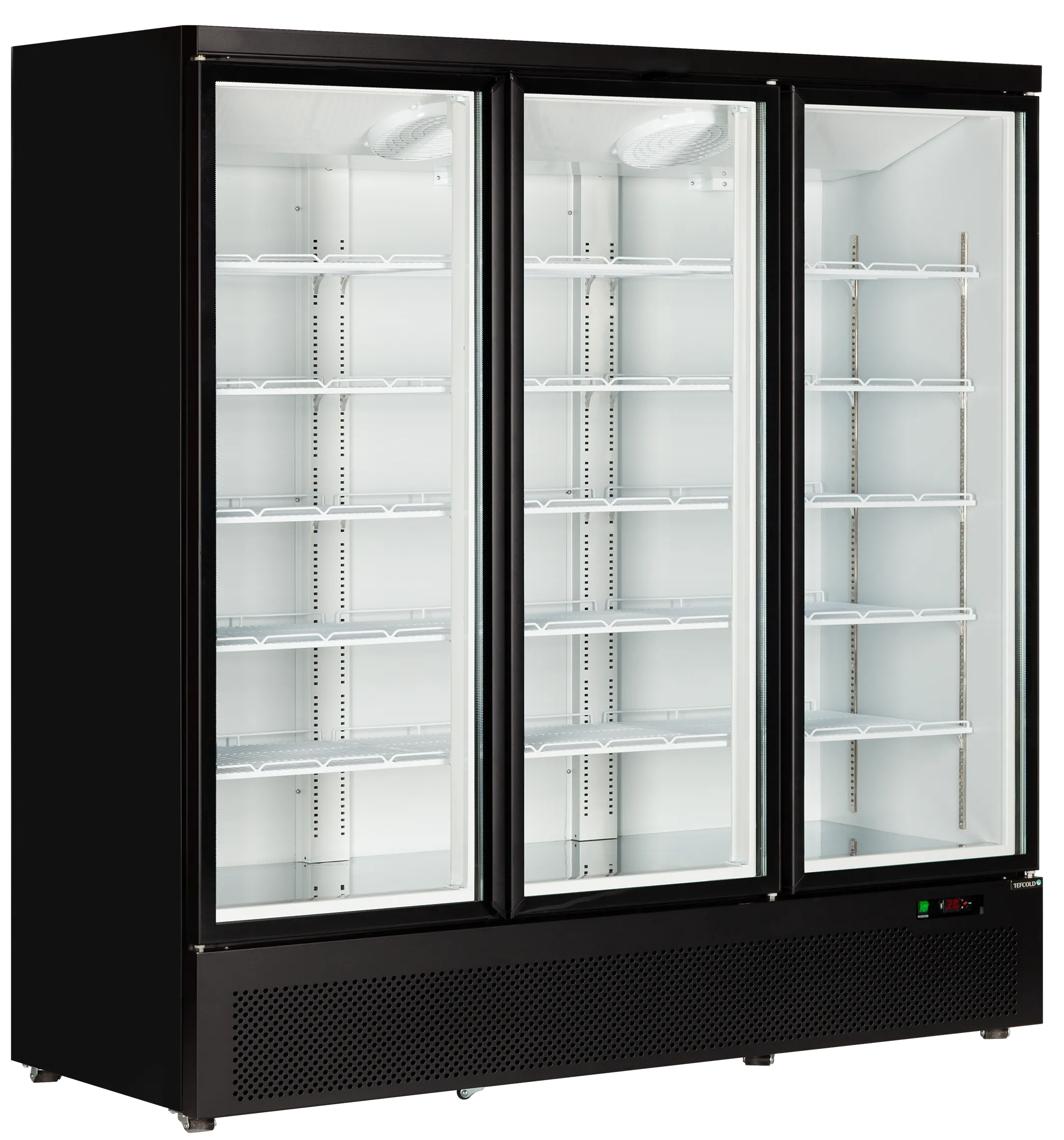 tefcold-atom-maxi-c3db-tridverova-prosklena-lednice